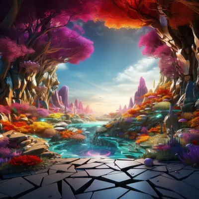Abstract Apple Watch wallpaper 11 — AI generated by WatchWalls AI